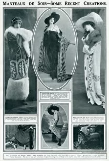 Garment Collection: Fashionable women in new creations 1913