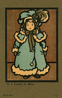 A fashionable young girl
