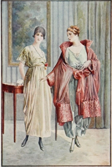 Two Elegant Ladies