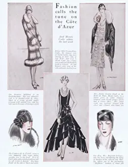 Glenn Prints: Fashions on the Cote d Azur, 1927