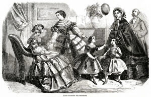 Mantle Collection: Fashions for December 1856