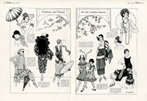 Images Dated 6th January 2017: Fashions and Fancies for the London Season