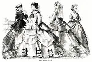 Images Dated 13th September 2018: Fashions for July 1865
