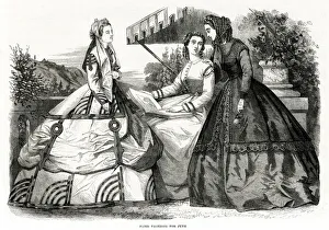 Images Dated 13th September 2018: Fashions for June 1865