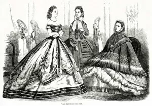 Images Dated 13th September 2018: Fashions for May 1865