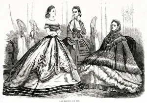 Images Dated 13th September 2018: Fashions for May 1865