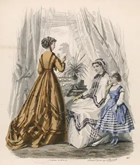 Trimmings Prints: Fashions May 1868