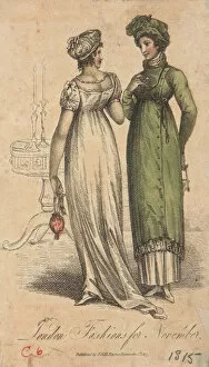 Fashions Gallery: Fashions for November 1815
