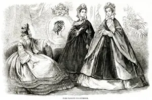 Shawls Prints: Fashions for November 1861
