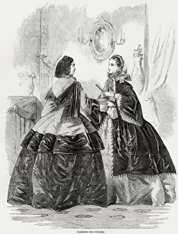 Images Dated 8th June 2021: Fashions for October 1857