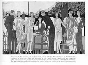 Images Dated 8th July 2014: Fashions at the Pre-Catalan, Paris, 1927