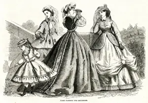 Fashions for September 1865