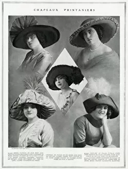 Images Dated 18th November 2016: Fashions for spring 1912