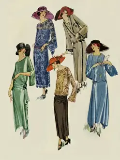 Fashions for young ladies 1923