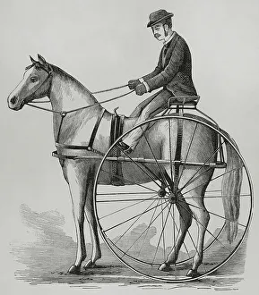 Spoked Prints: The Fast-Sulky. New locomotion system by Stillman