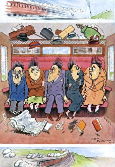 The Faster Train, by H. M. Bateman The Faster Train, by H. M. Bateman