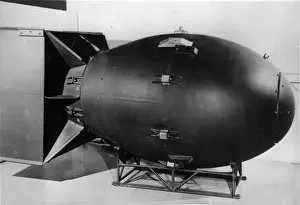 Nagasaki Prints: The Fat Boy 10000lb atomic bomb