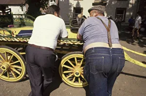 Images Dated 26th March 2019: Fat bums, Appleby Horse Fair