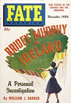 Fate Magazine cover, Bridey Murphy in Ireland Fate Magazine cover, Bridey Murphy in Ireland