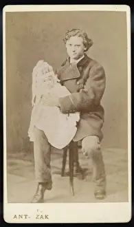 Father / Baby / Prague 1870