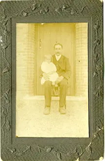 Godalming Prints: Father and Child, Godalming, Surrey