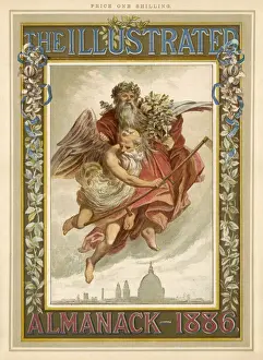 Father Christmas and Old Father Time