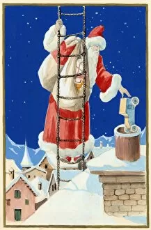 Father Christmas Collection: Father Cmas / Chimney / Car
