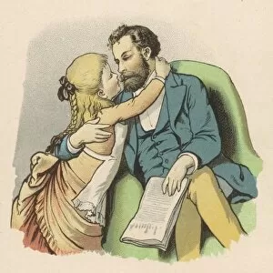 Affectionate Gallery: Father & Daughter 1884