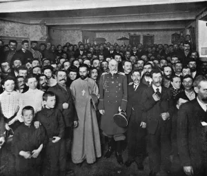 Amid Gallery: Father Gapon, the leader of the Red Sunday strike movement
