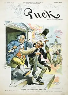 Knickerbocker Prints: Father Knickerbockers next job - He got rid of Tammany Rule