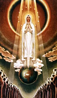 Sanctuary Gallery: Fatima Vision Painting