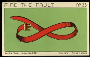 Buckle Prints: Find the Fault card No. 23