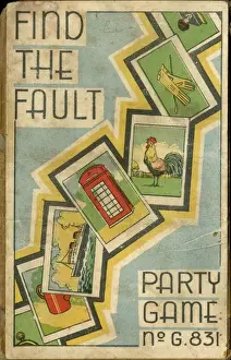 Outer Prints: Find the Fault card outer wrapper