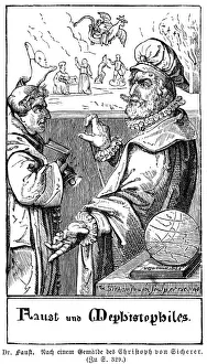 Faust Prints: Faustus & Mephistopheles