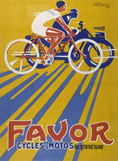 Images Dated 1st February 2016: FAVOR CYCLES POSTER