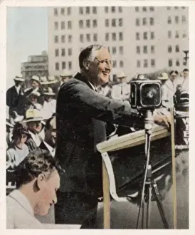 Micro Phone Prints: Fd Roosevelt / Nachkriegsz