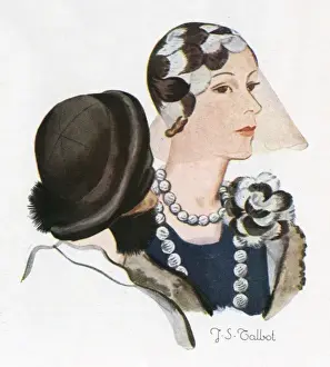Feather Hat with Veil