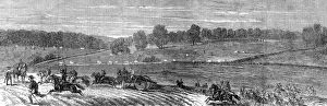 The Federal Army advance in Virginia; American Civil War, 18