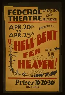 Federal Theatre, La Cadena and Mt. Vernon, presents Hell-ben