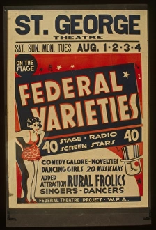 Added Gallery: Federal Varieties 40 stage, radio, screen stars : Comedy gal