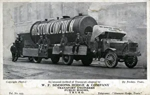 Truro Prints: Federal Vintage Lorry, Truro, Cornwall