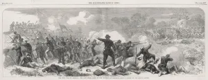 Confederates Collection: Federals at Manassas, US Civil War