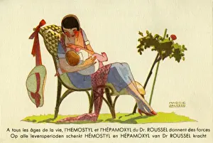 Feeding baby. Maggie Salcedo c. 1930. jpg