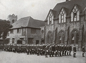 Fegans Home, Stony Stratford - Boys in Playground