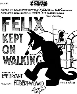 Entertainer Collection: Felix kept on walking - Music Sheet Cover
