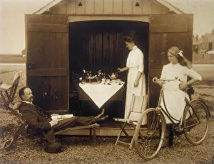1910 Gallery: Felixstowe Beach Hut