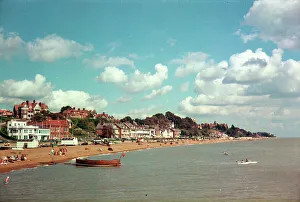 Felixstowe - The beach from the pier