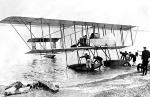 Felixstowe Navy Seaplane early 1900s