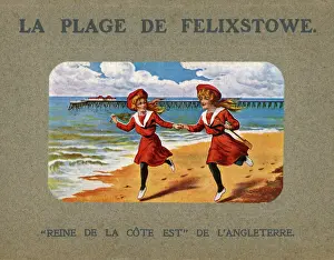 Running Prints: Felixstowe, Running