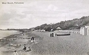 Shingle Prints: Felixstowe, Suffolk -The West Beach